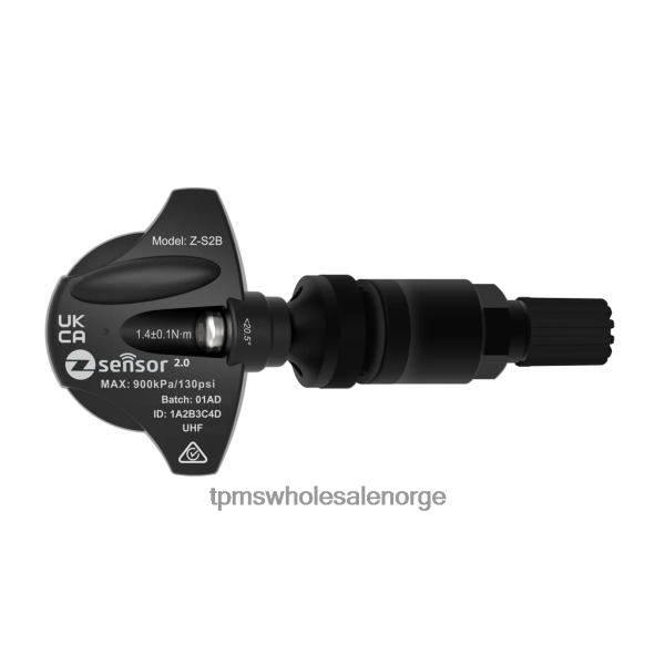 TPMS Inspeksjon - jaguar oe erstatning tpms sensor - oe p/n c2d21599, fw931a159ab freq 433mhz 8H662J165 metallventilstamme - svart